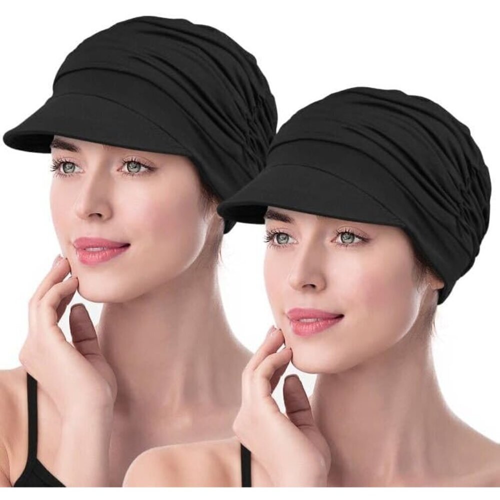 Soft Bamboo Chemo Cap Womens Headwear Full Coverage Comfortable